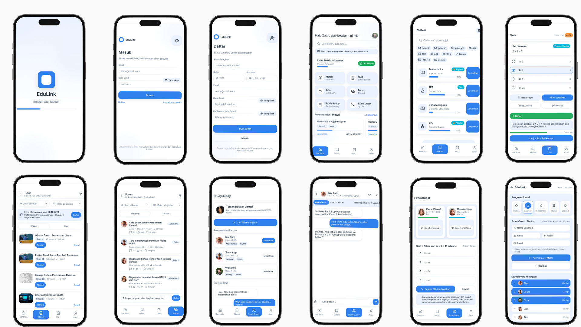 UI/UX Edulink